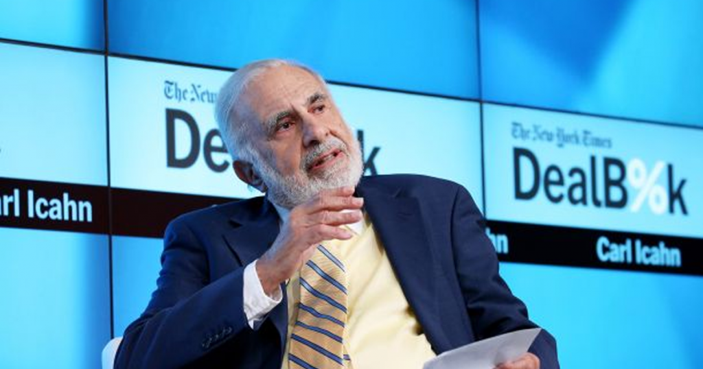 Investor Carl Icahn interested in cryptocurrencies / Image: New York Times