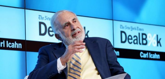 Investor Carl Icahn interested in cryptocurrencies / Image: New York Times
