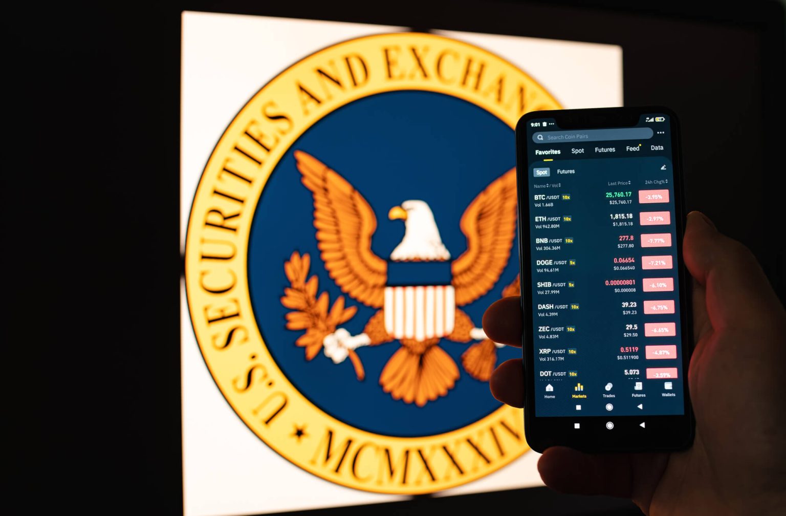 SEC lawsuits plague the crypto markets SEC lawsuits plague the crypto markets